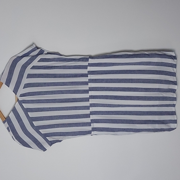 NWOT Rails Wren Seattle Stripe Linen Blend Mini Dress Size XSmall - Picture 4 of 9